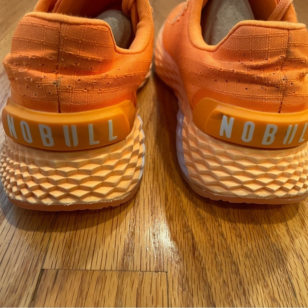 Nobull Neon Orange Trainer Shoes - Picture 7 of 9
